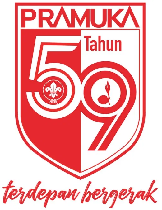 Logo 59 Tahun Pramuka Indonesia
